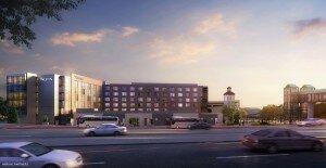 Rendering of the Westin Greenwood Village. Image courtesy Arrival Partners.