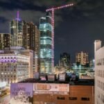 denver architecture urban downtowndenver construction skyscraper colorado longexposure