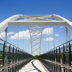 Pedestrian Bridge opens over I-25