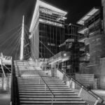Millennium BridgeDenver downtowndenver denver bridge davita architecture modern pedestrian walkabilityhellip